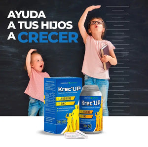 KREC UP - HORMONAS NATURALES  DE CRECIMIENTO PARA TUS HIJOS