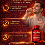 MegaRed Omega 3s® – Impulsa tu testosterona y energía natural con Aceite de Krill de alta pureza.