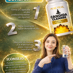 CANDIDA CLEANSE SUPLEMENTO INTESTINAL 60 CÁPSULAS