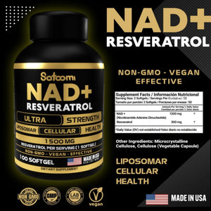 NAD + RESVERATROL 1500 MG