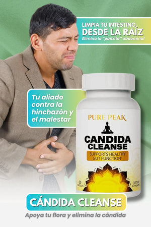 CANDIDA CLEANSE SUPLEMENTO INTESTINAL 60 CÁPSULAS